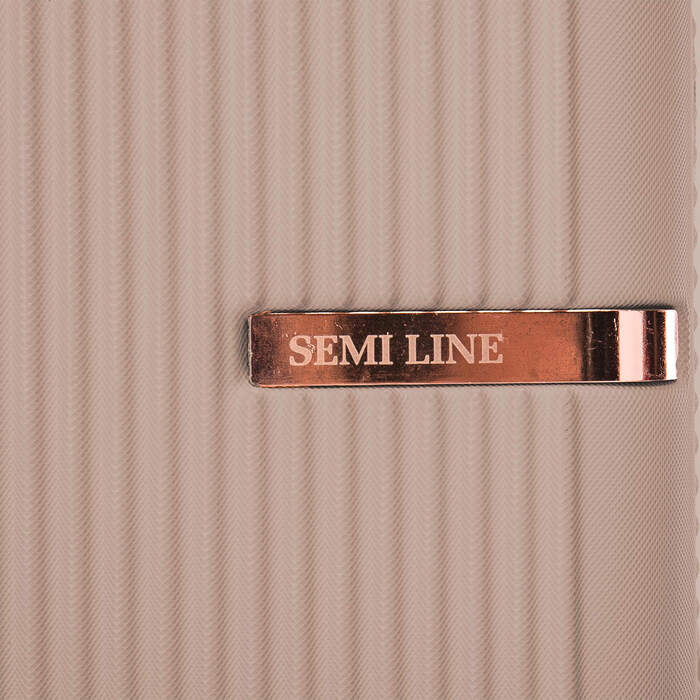 Валіза Semi Line 20' (S) Champagne (T5666-3)