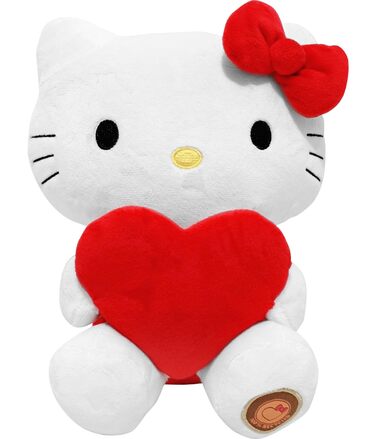 М'яка іграшка Hello Kitty з серцем ECO, 24 см у картонній упаковці