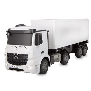 Радіокерований вантажівка Mercedes-Benz Arocs 126, 2.4GHz - іграшковий тягач, дистанційно керований, звук двигуна, чудовий подарунок для дітей, 408300