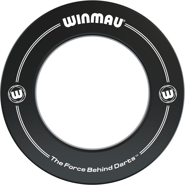 Набір захисних рамок для мішні для дартсу WINMAU Diamond Plus Steel - Професійні аксесуари для дартсу - Включає мішень для дартсу Diamond Plus, рамку для дартсу, 2 набори прецизійних сталевих дартсу та багато іншого