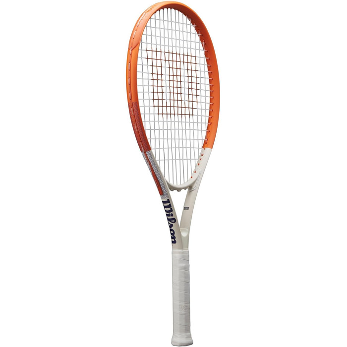 Тенісна ракетка Wilson Unisex Roland-Garros Elite для дорослих, 4-3/8&39 (3), темно-синя / біла