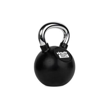 Гіря VirtuFit з гумовим покриттям, 16 кг (діапазон 4-32 кг)