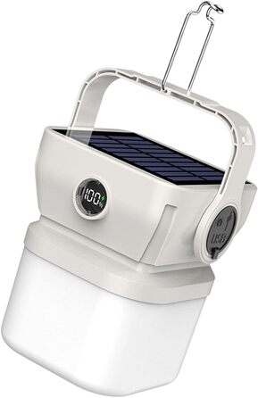 Портативний нічник з гачком для кемпінгу з USB-акумулятором для кемпінгу, сонячної батареї, світлодіодного освітлення для кемпінгу, легкого використання