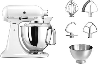 Кухонний комбайн KitchenAid Artisan 4,8 л білий