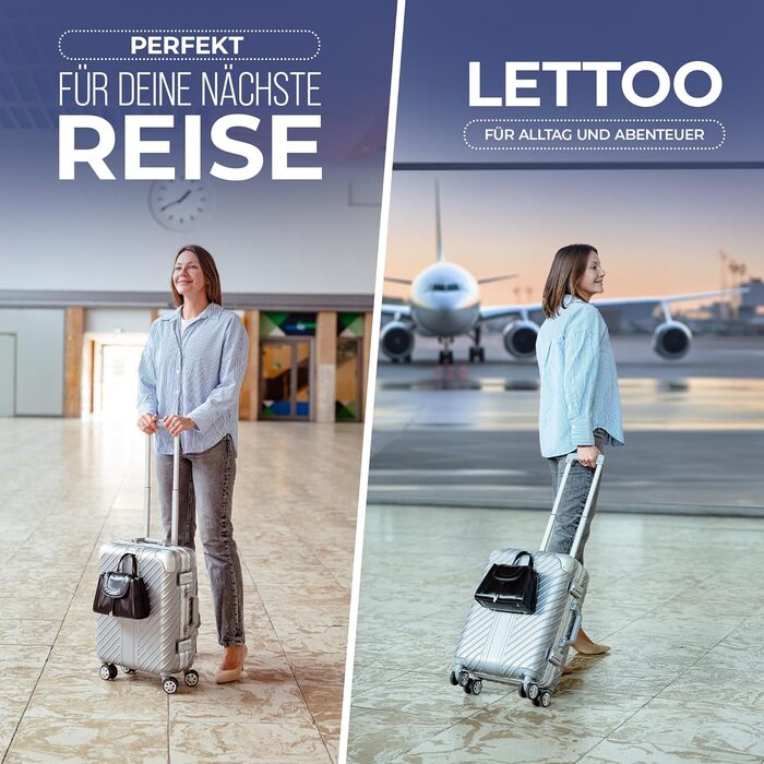 Ручна валіза 55x40x20 см з алюмінієвим каркасом Дорожня валіза на колесах - Надзвичайно стійка валіза на візках з кріпленням для ноутбука ВОДОНОТРИВНА з кутовими захисними накладками (Срібна, ручна поклажа 20 дюймів) Срібна ручна поклажа 20 дюймів