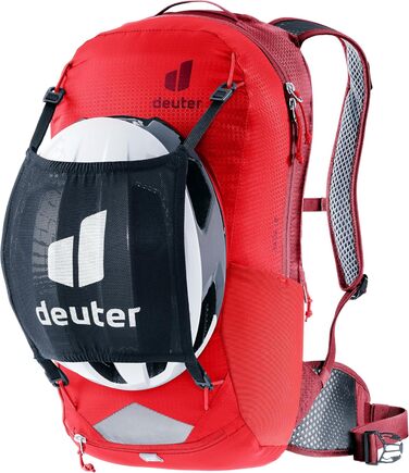 Велосипедний рюкзак Deuter Race 16, вишня-масала, 16 л, з системою Airstripes