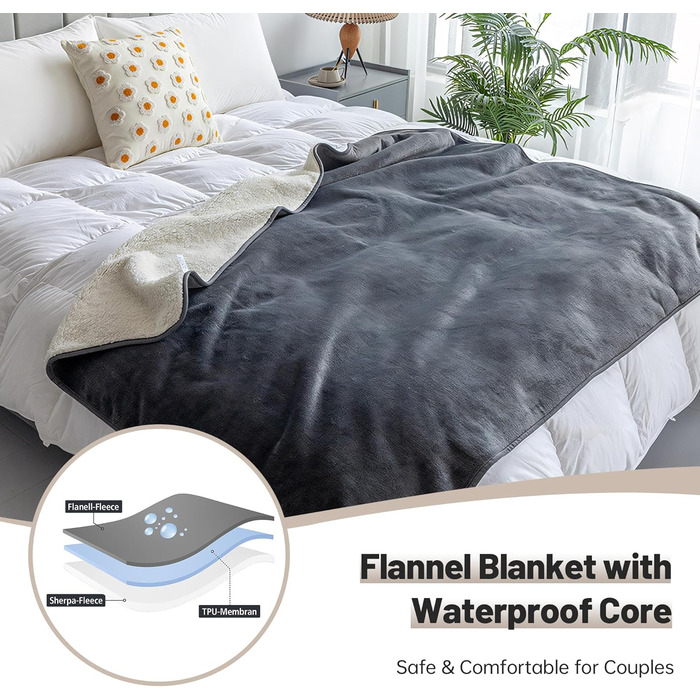 Водонепроникна ковдра (150 x 200 см), водонепроникна ковдра для сексу сумка для зберігання, ковдра від бризок, водовідштовхувальна ковдра для сексу, водонепроникна ковдра для кохання, водовідштовхувальна ковдра для дивана, ковдра для собаки