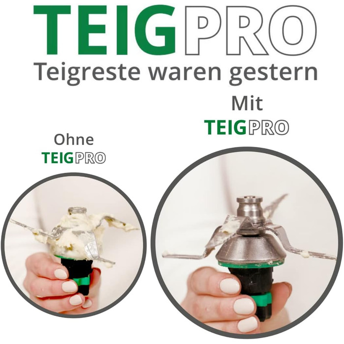 Підходить для ножа Thermomix TM6, TM5, Teig Pro Захист від бруду, захищає ніж Thermomix, зменшує проникнення залишків тіста та бруду. Блискавичне чищення ножа Thermomix антрацитово-сірого кольору