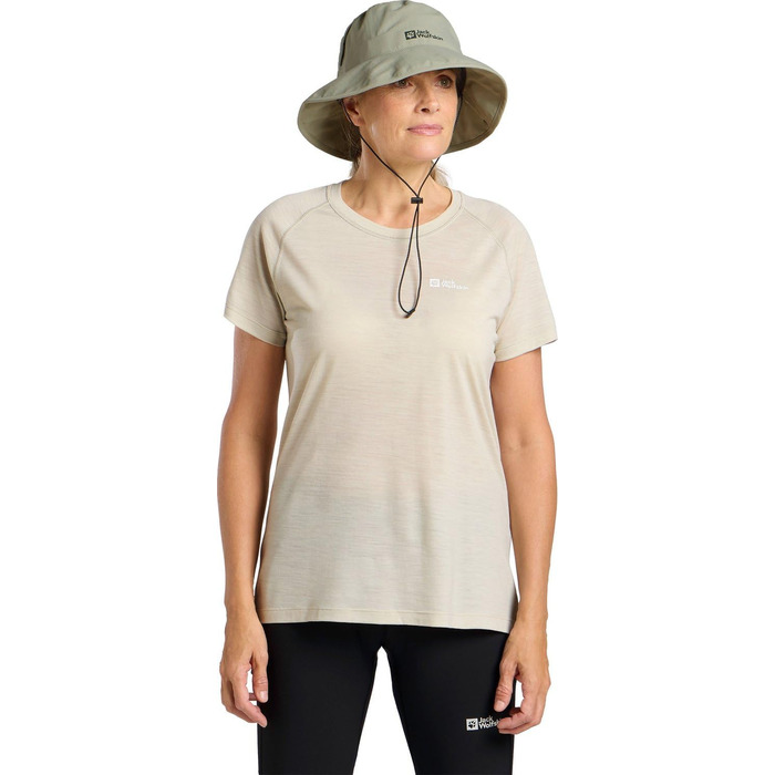 Унісекс-сітчастий капелюх Jack Wolfskin, сонцезахисний капелюх, один розмір, м&39ятний листок