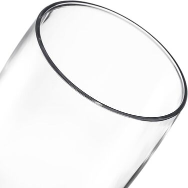 Пластикові келихи для шампанського Elsjoy 12 шт. , 170 мл небиткі келихи для шампанського, келихи для шампанського на ніжці, багат