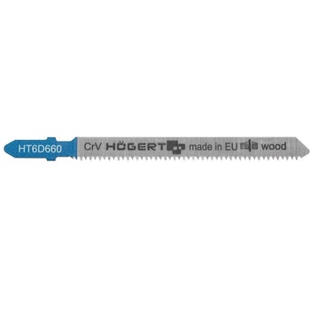 Полотно для електролобзика  по дереву (уп/2 шт.) HOEGERT 100 (HT6D660-2)