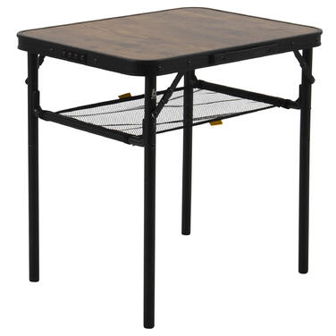 Стіл Bo-Camp Garland 60x45 cm Black/Wood look (1404195)
