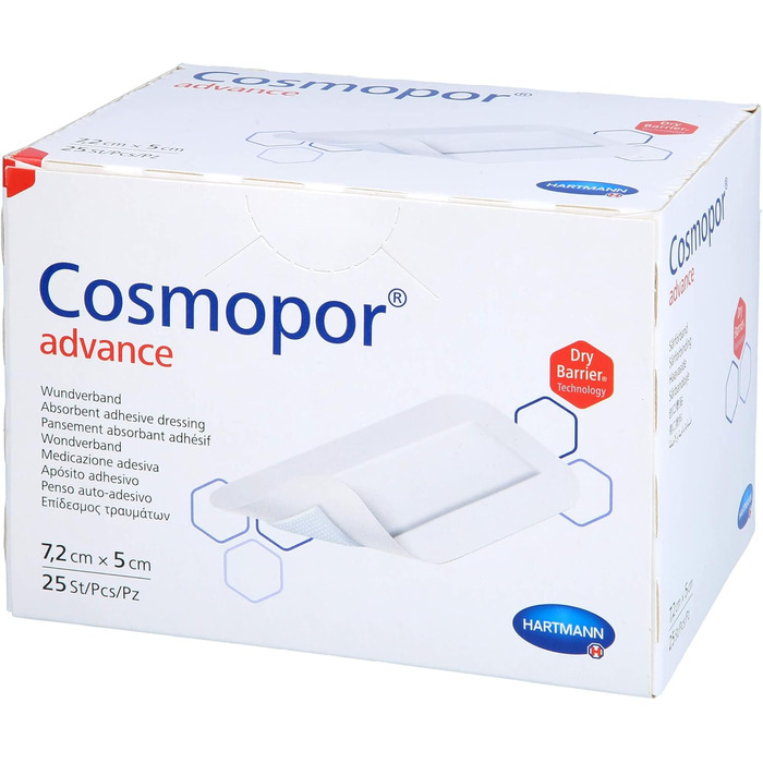 Стерилізована пов&39язка Cosmopor Advance 7,2 х 5,0 см