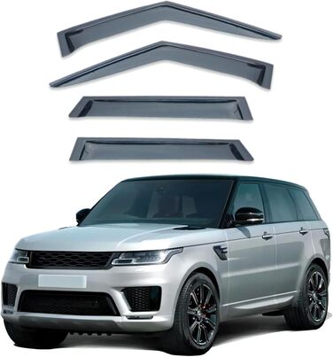 Автомобільний вітровий дефлектор EYEZER 4 шт. для Range Rover Sport 2014-2022, дефлектор дощу на дверях, дефлектор повітря на бічне скло, автомобільні аксесуари.