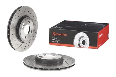 Гальмівні диски передні Brembo 09.A047.21 з UV-покриттям, 2 шт.
