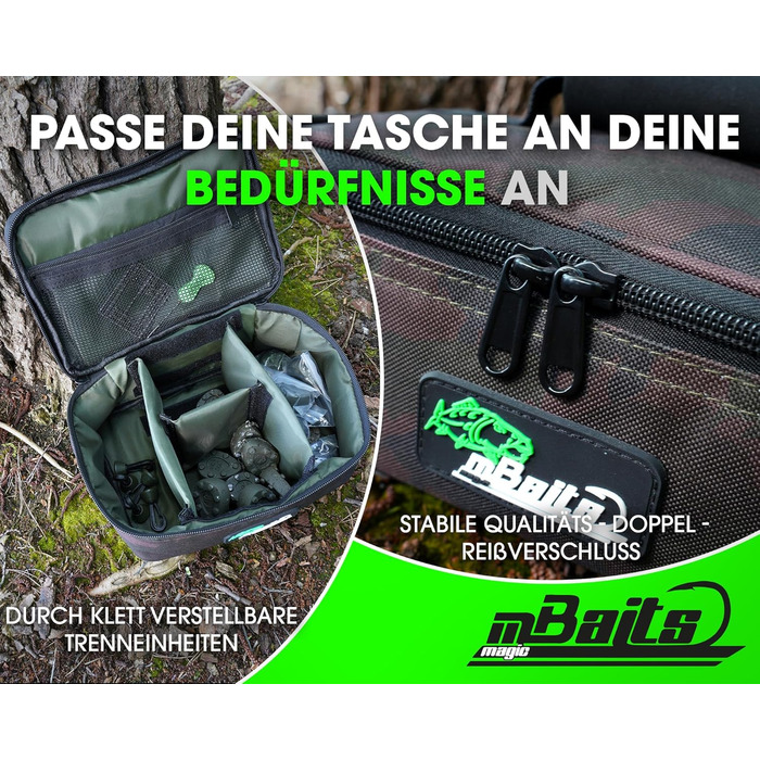 Свинцева сумка Angel-Berger Magic Baits Свинцева сумка Транспортна сумка Сумка для риболовлі