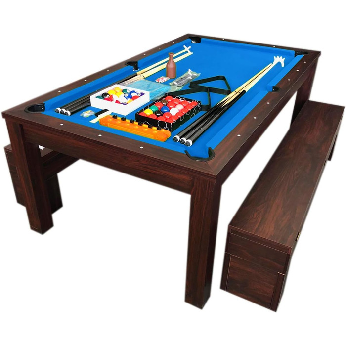 Більярдний стіл Billard Blaumen 7 FT RICH BLUE — функціональність і стиль в одному