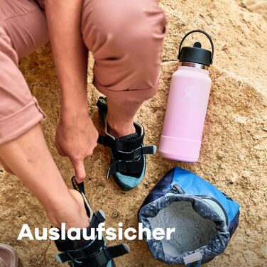 Пляшка для пиття об&39ємом 946 мл (32 унції) з кришкою-трубочкою - Вакуумно-ізольована, багаторазова пляшка з нержавіючої сталі - Герметична кришка - Великий отвір - Індиго