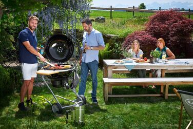 Розпалювач димоходу RSLE, високоякісна запальничка для вугілля з нержавіючої сталі, іскрогасник, ручка з теплозахисною пластиною,