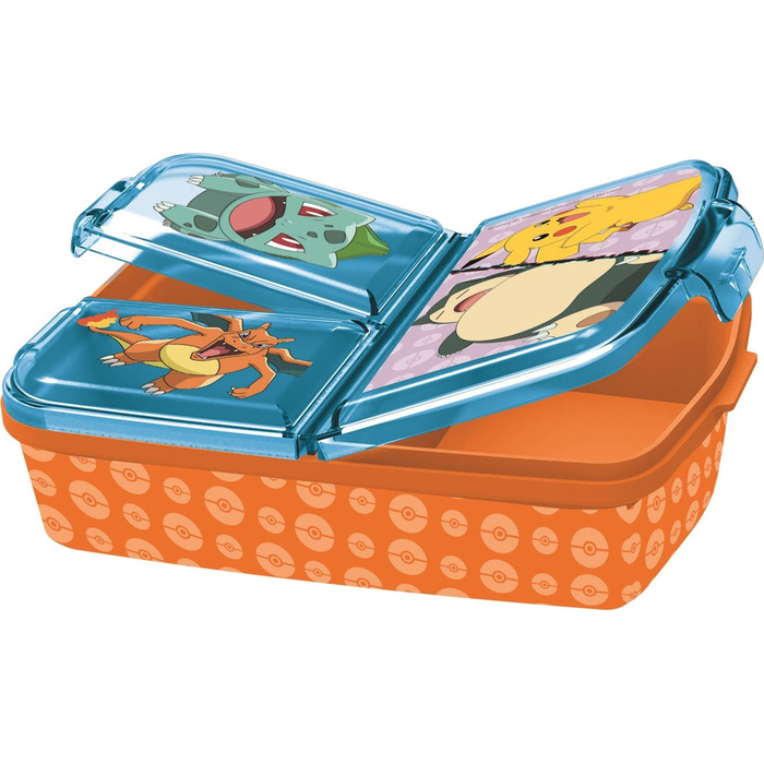 Ланчбокс Pokemon трьохсекційний
