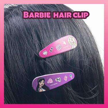 Набір рюкзака Барбі, наповнений макіяжем, включаючи бальзам для губ, лак для нігтів, пилочку для нігтів, банти для волосся та інші аксесуари. Для дітей віком від 3 років, підходить для вечірок, ночівель та перевтілень. Від Townley Girl Barbie Pink.