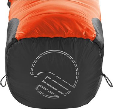 Спальний мішок Ferrino HL Mystic/-10°C Orange/Black Left (86267HAA)