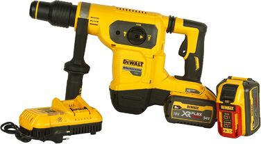 Акумуляторний комбінований перфоратор DeWalt 54 В / 162 Вт SDS-max, 40 мм, 6,1 Дж, UTC - DCH482-QW
