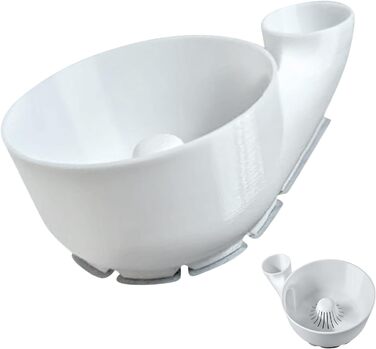 Очищувач для фруктів з функцією віджиму - Водонепроникне та водозберігаюче очищення Миска, віджимач для овочів, для кухні, кемпінгу, пікніків