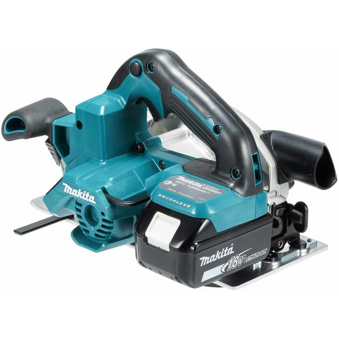 Акумуляторна ручна циркулярна пила Makita DHS660RTJ 57 мм 18 В 5,0 Ач, 2 акумулятора зарядний пристрій у кейсі MAKPAC Colourful Si