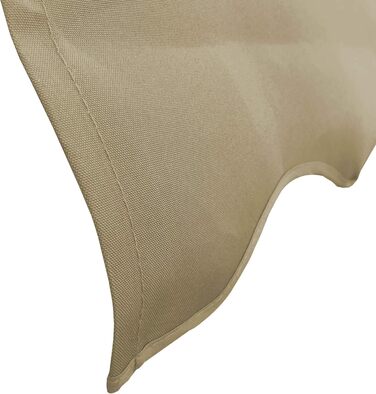 Тент QUICK STAR із затискачем 250x130 см, бежевий, для балкону, сонцезахисний навіс, регульована висота від 200 до 290 см, без свердління