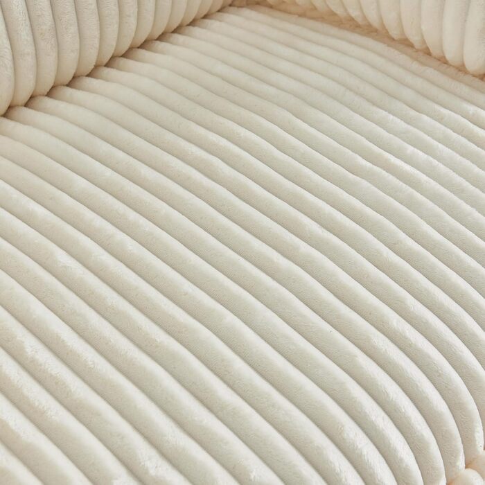 Звичайний розкладний компресійний диван-крісло, одномісний диван з підставкою для ніг, м&39який та зручний пеленальний диван, диван з подушками для підлокітників (бежевий)