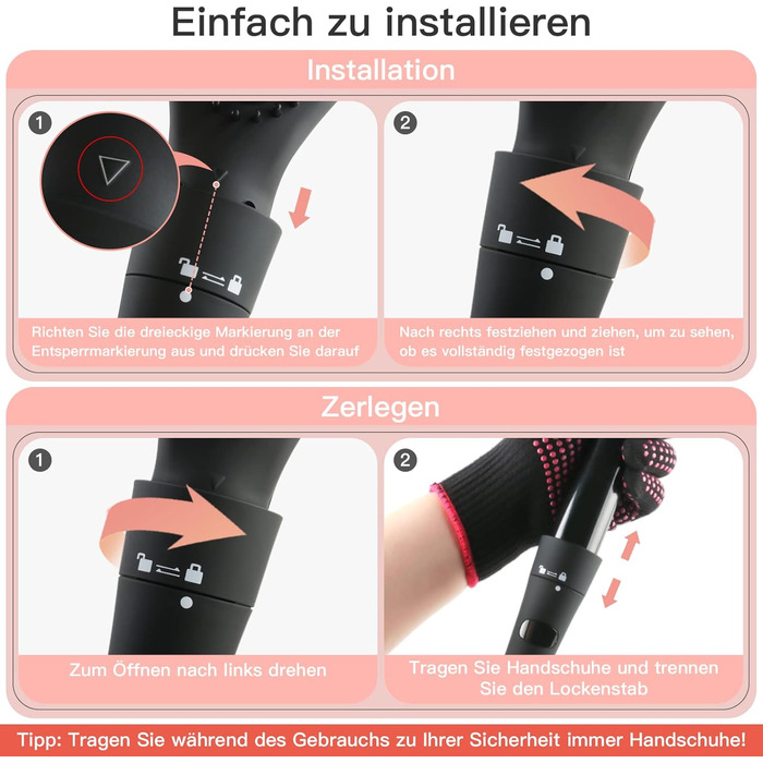 Набір щипців для завивки, 5 в 1, з різними насадками, турмалінова кераміка плойка, щітка для випрямлення, з коробкою для зберіганн