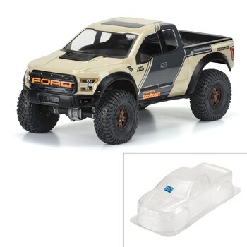 Кузов для 1/10 Ford F-150 Raptor 2017 року (Прозорий), колісна база 313 мм (12.3 дюйми) для Crwlrs