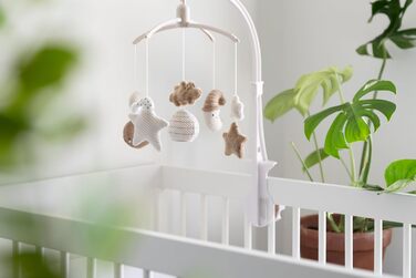 Мобіль Baby's Only Music Mobile Baby Heaven, в'язані хмарки, унісекс