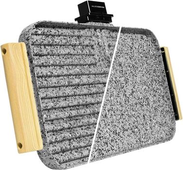 Електрична сковорода Cecotec Rock&Water 2000.кам'яне облицювання RockStone, регульований термостат, можна мити в посудомийній маши