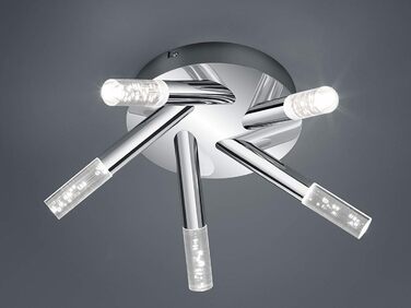Стеля LED-світильник Trio Bolsa 682410506, метал хром, 5 шт. 3.1 Вт