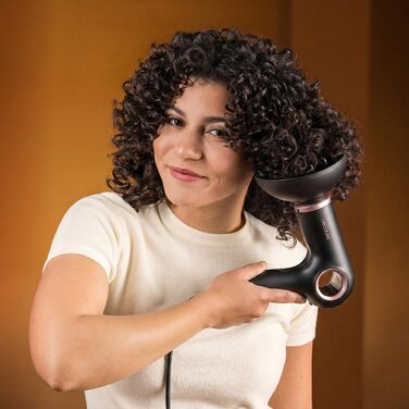 Фен-стайлер Cecotec DryGlam Waves 6in1 Sensor, 1400 Вт, чорний