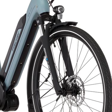 Електричний велосипед для чоловіків та жінок, розмір рами 43 см, 688 Втгод, двигун із середнім приводом 65 Нм, акумулятор 36 В 43 см - 688 Втгод CITA 2404, 2404 Active