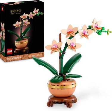 Конструктор LEGO Botanical Collection Mini Orchid, 274 деталі, декоративна орхідея