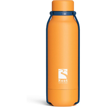 Пляшка для пиття/пляшка для води з нержавіючої сталі Root-FTC з кришкою 10 шт. - 530 мл, 700 мл та 940 мл - Термоізольована пляшка