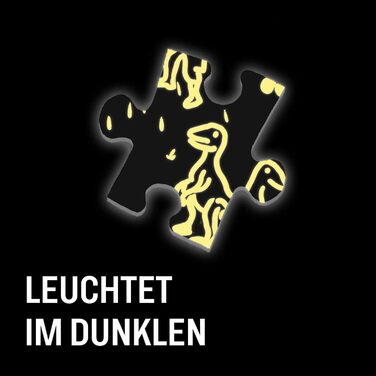 Три слідчі Kids - Crime Puzzle - T-Rex in Action by KOSMOS 680657, 200 елементів, Світиться в темряві, Читання, Пазли, Розгадуванн