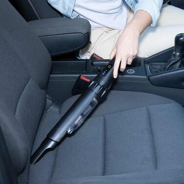 Акумуляторний ручний пилосос без мішка - акумуляторний пилосос з великою кількістю аксесуарів, включаючи довгу гнучку насадку - та