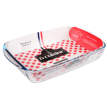 Форма для запікання O Cuisine, прозора, 40x27x7 см