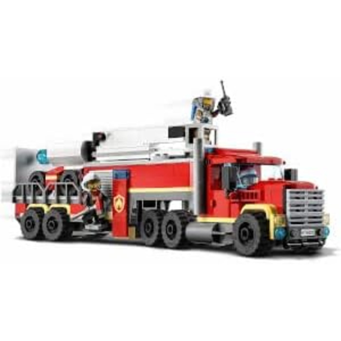 Конструктор LEGO 60282 City Mobile Fire Operations Center, іграшка пожежна машина