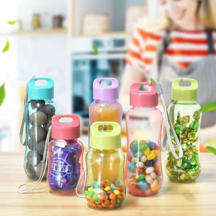 Пластикова кавова кружка, дорожня кружка, пляшка для води, спортивна пляшка для води, чашка для молока, кави, чаю, соку, місткість 350 мл, рожева, 3 шт. и