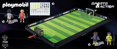 Футбольна арена, настільний футбол для дітей 2 воротарі, 2 футболісти з функцією удару, 3 футбольні м'ячі, іграшка для дітей віком від 5 років, 71120