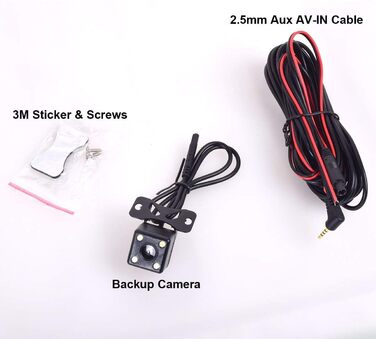 Цифрова універсальна відеокамера для автомобіля, цифровий відеореєстратор для кріплення на дзеркало заднього виду