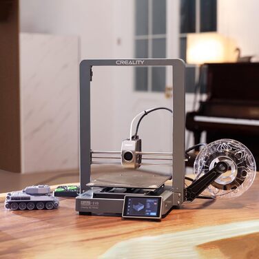 Принтер Creality Ender 3 V3, висока швидкість 600 мм/с із суцільнометалевою конструкцією, новий CoreXZ із прямим екструдером із по