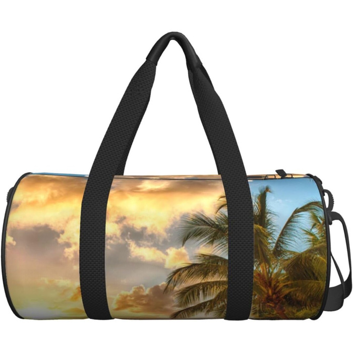 Велика дорожня сумка Гавайський захід сонця Легка та міцна Ідеальний подарунок для походів, відпусток, ділових поїздок та іншого