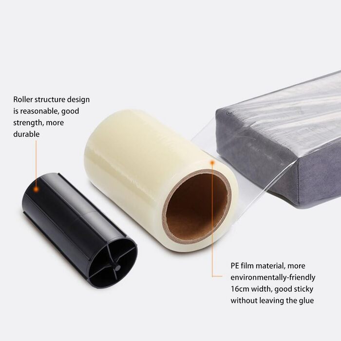 Рулон плівки для взуття – одноразова фольга для автоматичного дозатора бахіл, 1 шт.